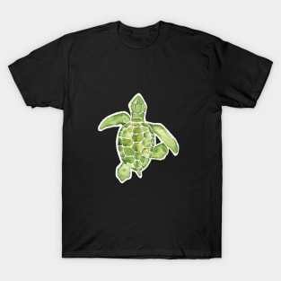 Watercolor turtle T-Shirt